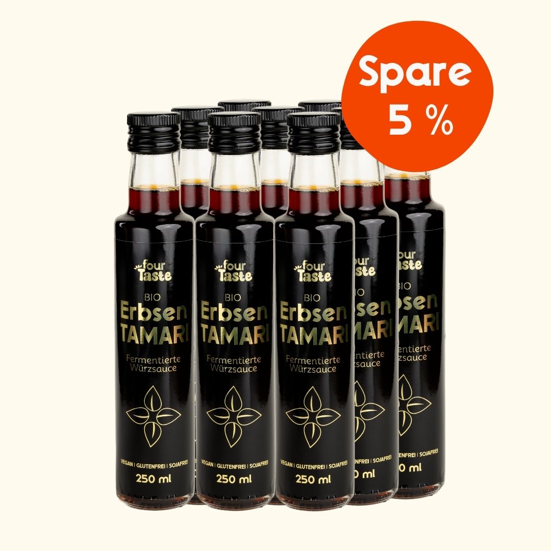 Tamari-Sauce Erbse
